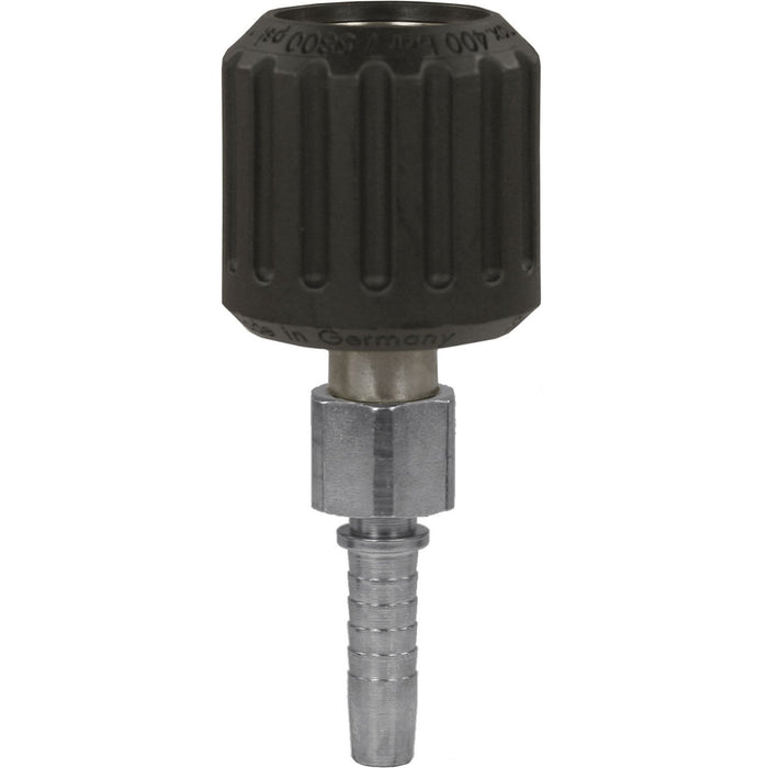 Preßnippel DKO 22-08 Swivel Nippel Edelstahl / Mutter Messing