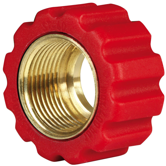 Überwurfmutter 22x1,5 16,4 mm rot