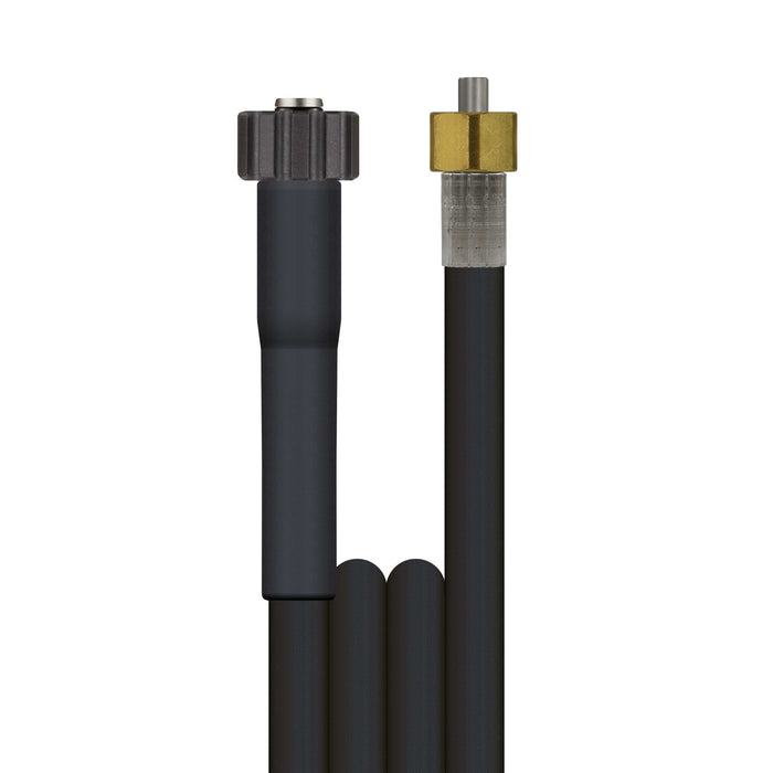 Schlauch 1SN-06 SW 10 M DKO 22 + GKS glatt : ÜM 22 für Schlauchtrommel-KR