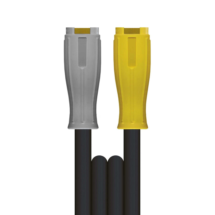 Schlauch 1SN-06 SW 10 M.TR22 K-Lock Swivel : TR22 K-Lock Gelb/Grau  Grau an Gerät / Gelb an Pistole