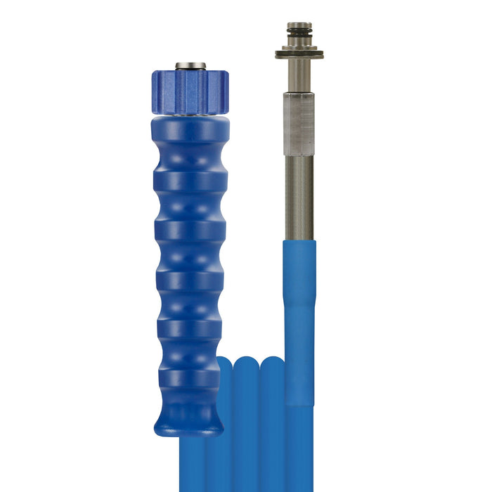 Schlauch 1SN-06 BL   4 M.DKO 22 : SB Stecknippel 10 mm mit Lager   SB-Anlage