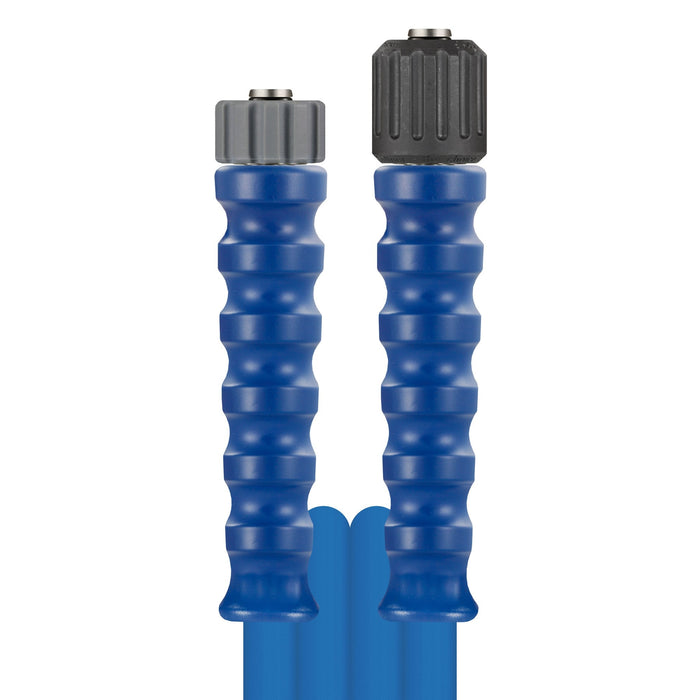Schlauch 1SN-06 BL 10 M.VA-Dreh 21 : DKO 21 + GKS Blau