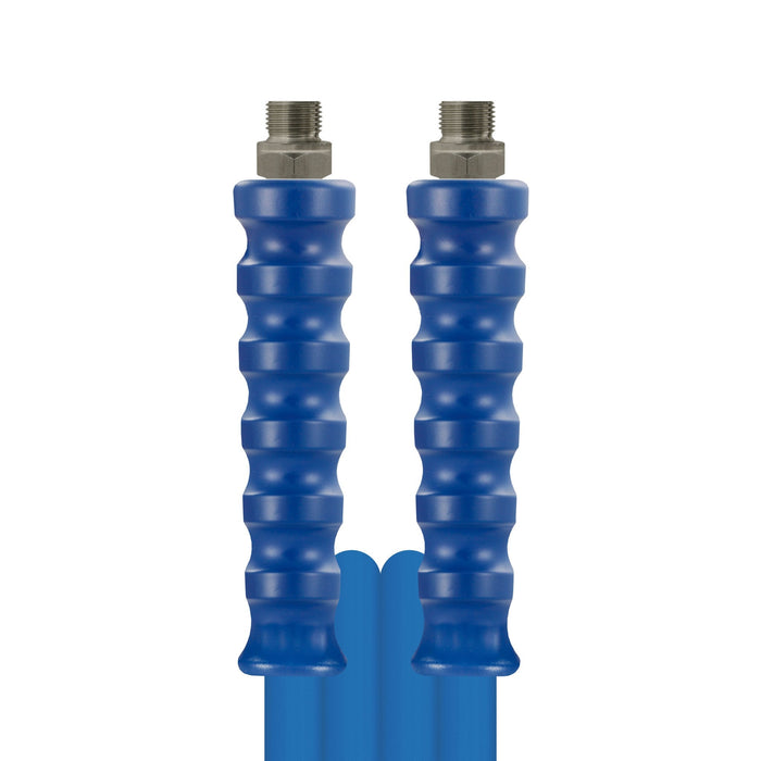 Schlauch 1SN-06 BL 15 M.AGR 3/8" + GKS Blau