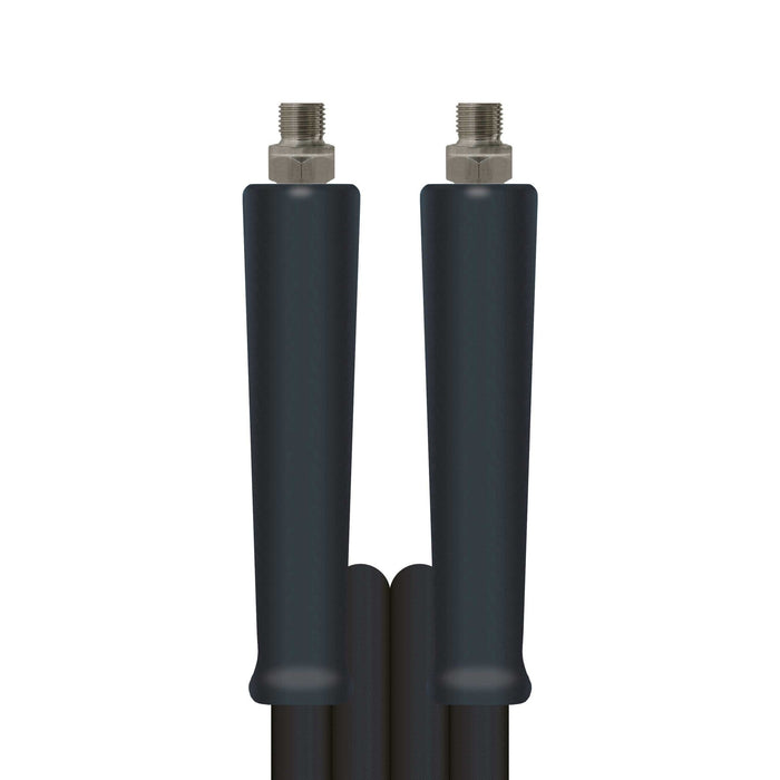 Schlauch 1SN-08 SW 10 M.AGR 1/4" + GKS Schwarz