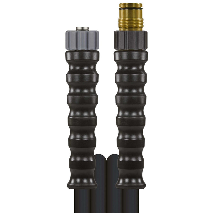 Schlauch 1SN-08 glatt SW 10 M.AG 27x1,5 : DKO 21 + GKS Schwarz