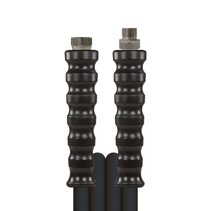 Schlauch 1SN-08-315 SW 10 M.DKR 3/8" : AGR 3/8" + GKS Schwarz glatt