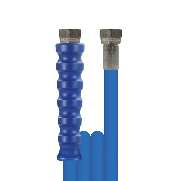 Schlauch 1SN-10 Blau 10 M.DKR 1/2" + 1 x GKS Blau Armaturen aus VA