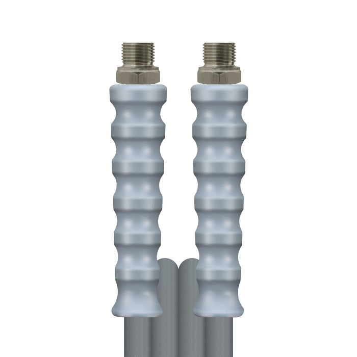 Schlauch 1SN-10 Grau 10 M.AGR 1/2" + GKS Grau glatt