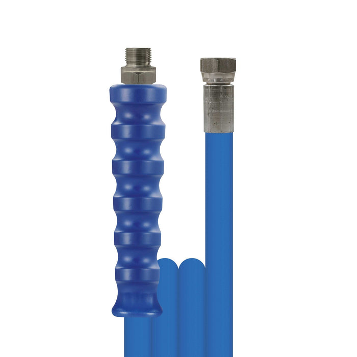Schlauch 2SC-10 BL 10 M.DKR 3/8" : AGR 3/8" + 1 x GKS Blau an AGR     Armaturen aus VA