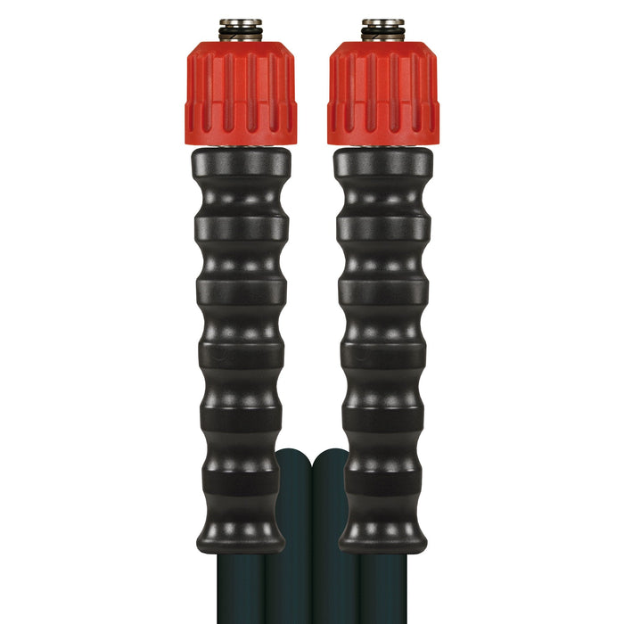 Schlauch NW-10-500 Schwarz 10 M.DKO 24 + GKS Schwarz    Armaturen aus Edelstahl
