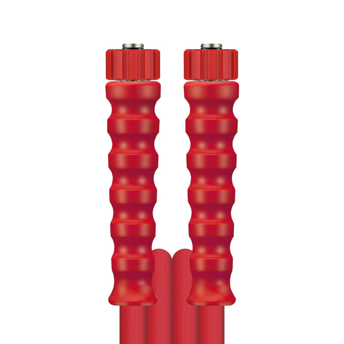 Schlauch NW-10-500 rot 10 M.DKO 22 + GKS rot        Armaturen aus Edelstahl