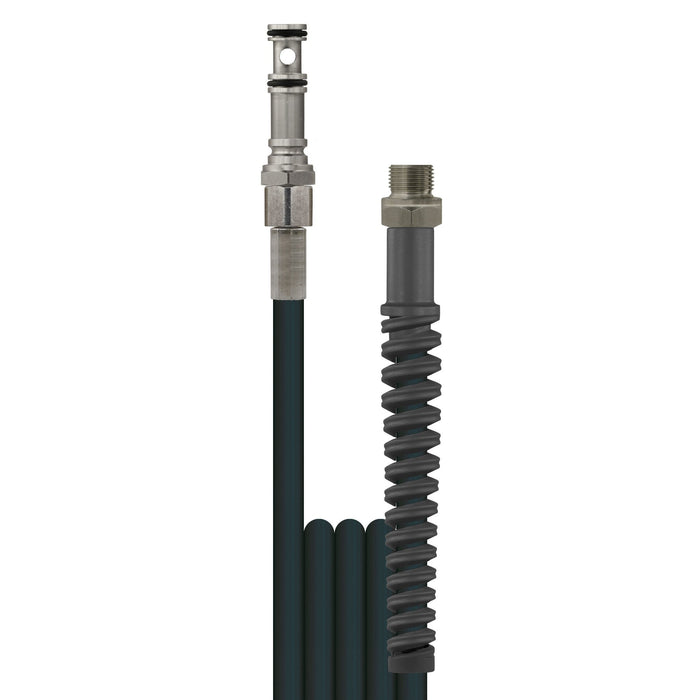 Schlauch flexy 06 SW 15 M.AGR 3/8" + PKS Schwarz : Steckn.ALTO Schlauchtrommel ohne PKS