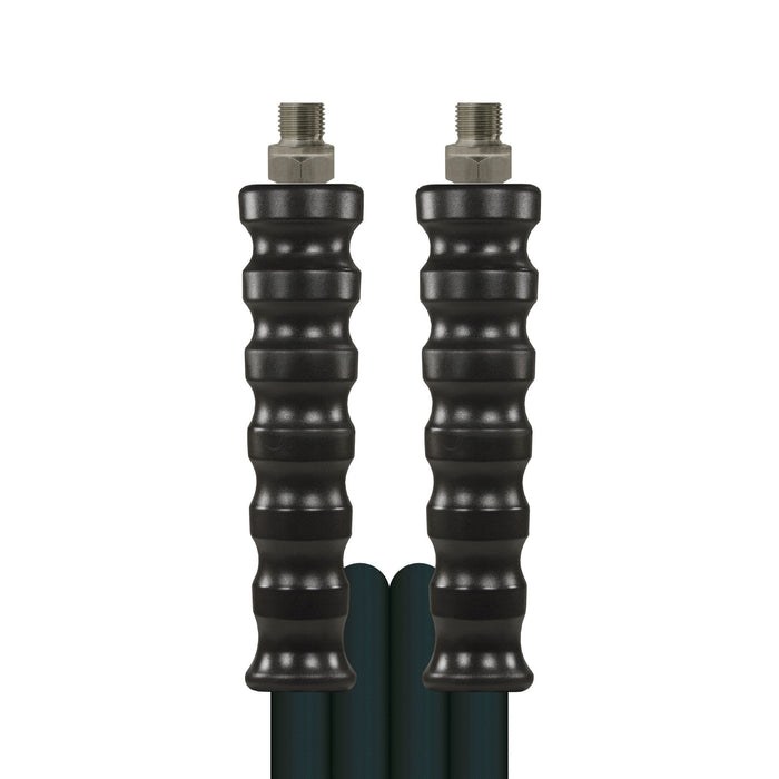 Schlauch flexy 06 SW 10 M.AGR 1/4" + GKS Schwarz glatt