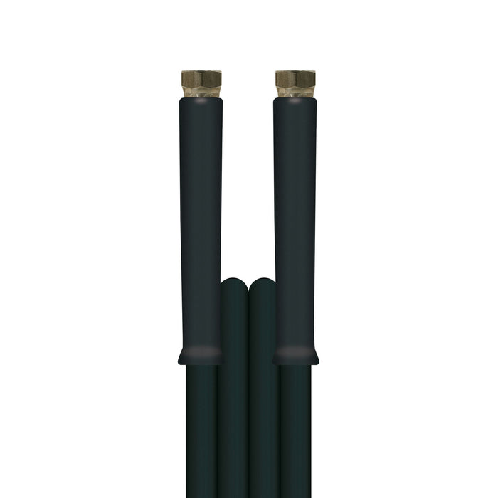 Schlauch flexy 06 SW 8 M.DKR 1/4" + PKS Schwarz glatt