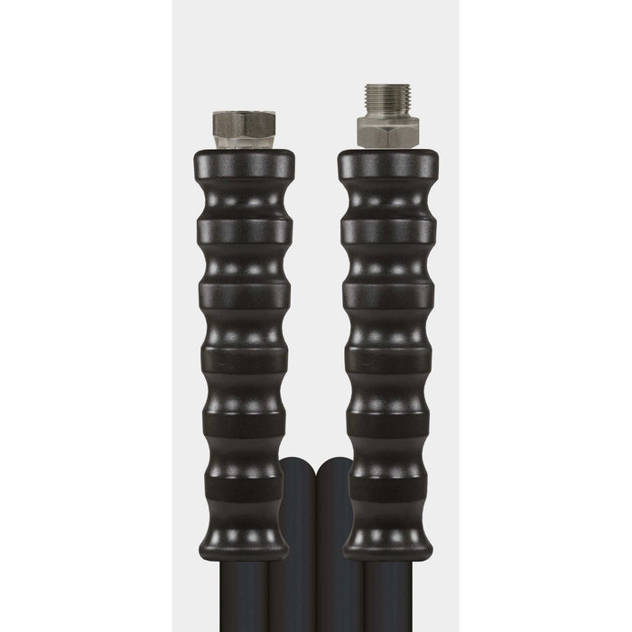 Schlauch 1SC-06 SW 10M DKR 3/8" : AGR 3/8" + GKS Schwarz  Dynaflex365+® glatte Ausführung