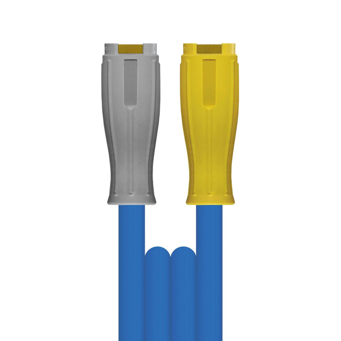 Schlauch 1SC-06 Blau 10M TR22 K-Lock Swivel : TR22 K-Lock Gelb/Grau Grau an Gerät / Gelb an Pistole  Dynaflex365+ glatte Ausführung