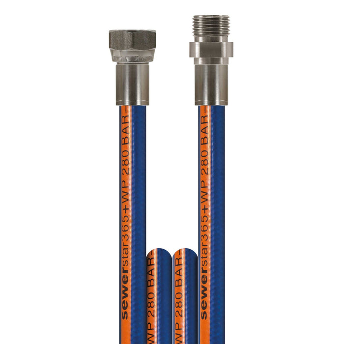 sewerstar365+ DN10 80 M. DKR 1/2 : AG 1/2