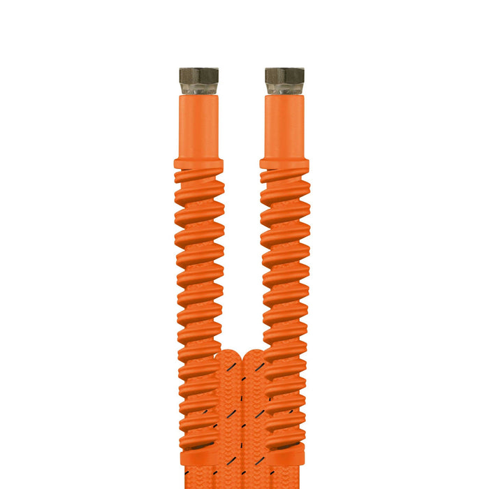 CARWASH COMFORT PREMIUM orange 6 x 3,5 M.DKR 1/4" + Knickschutz Orange