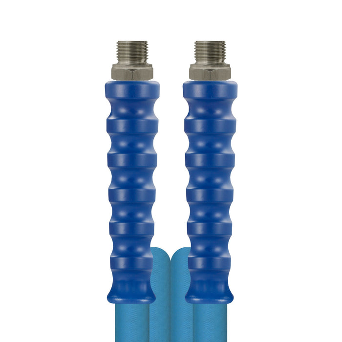 Schlauch Foodjet NW-12 10 M.AGR 1/2" VA + GKS blau Armaturen aus Edelstahl
