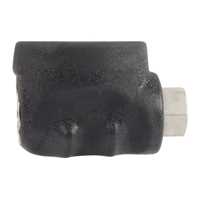 Kugelhahn 1/2"IG Edelstahl Isoliert schwarz max. 60 bar