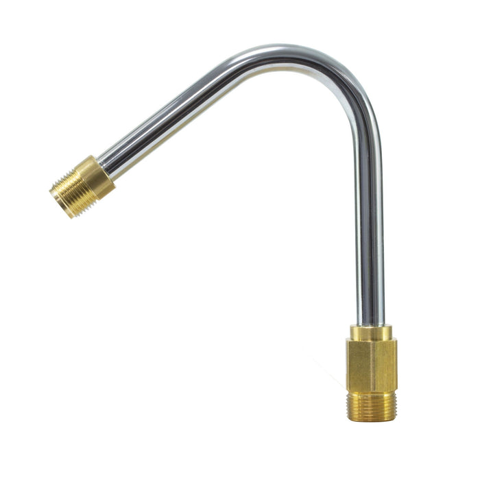 Düsenrohr 250 mm M22AG : M18AG 120° abgewinkelt für Dachrinnenreinigung