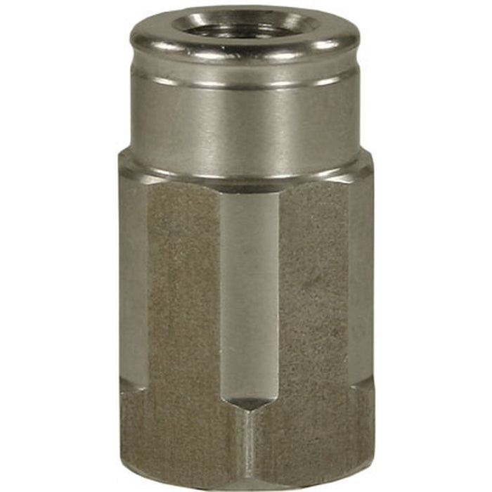 Düsenmuffe 1/4-1/8 W Edelstahl