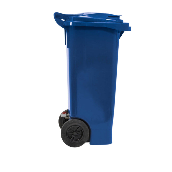 Strahlguttonne 80 Liter blau mit Ansaugung ohne Sandstrahler