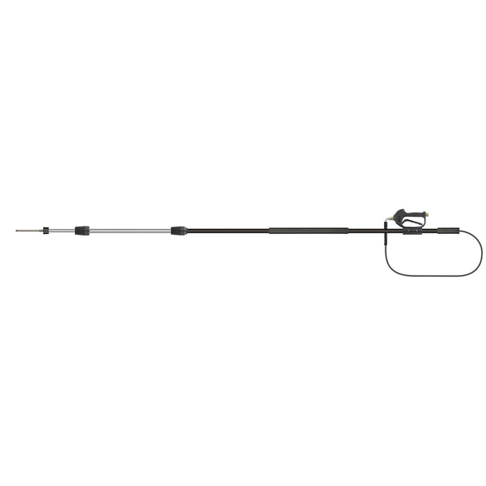 Teleskoplanze 2,45-5,65 M. 3/8"IG:1/4"AG schwarz
