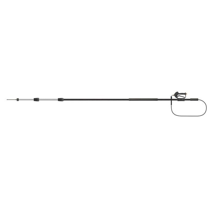 Teleskoplanze 3,11-7,7 M. 3/8"IG:1/4"AG schwarz