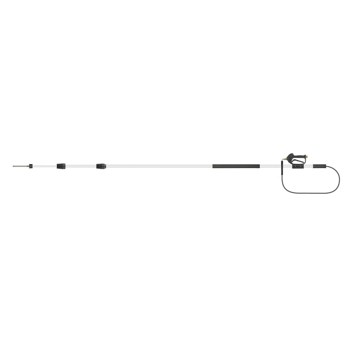 Teleskoplanze 3,11-7,45 M. 3/8"IG:1/4"AG Aluminium