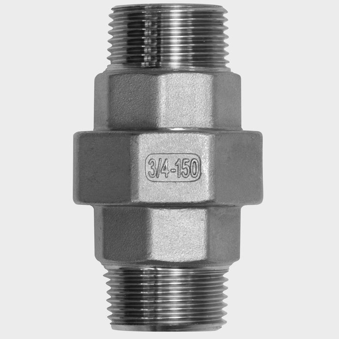 Lösbare Verschraubung 1/2"AG:1/2"AG Edelstahl konisch