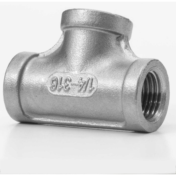 T-Stück 1/4"IG Edelstahl V4A
