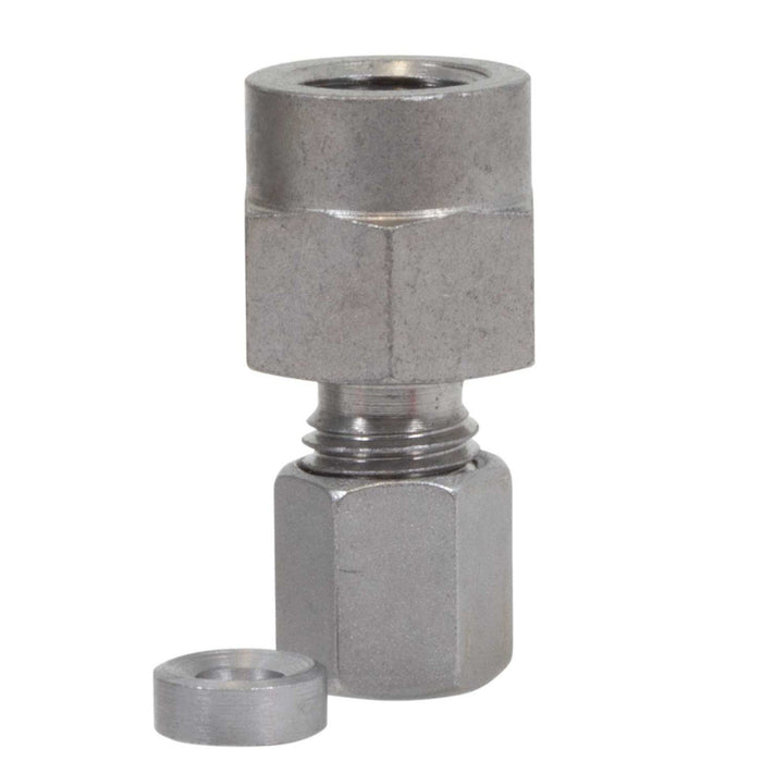 MAV 6L R1/4"IG Manometer-Aufschraubverschraubung Stahl verzinkt