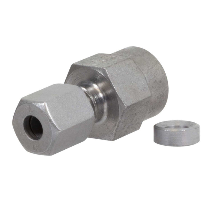 MAV 6L R1/4"IG Manometer-Aufschraubverschraubung Stahl verzinkt