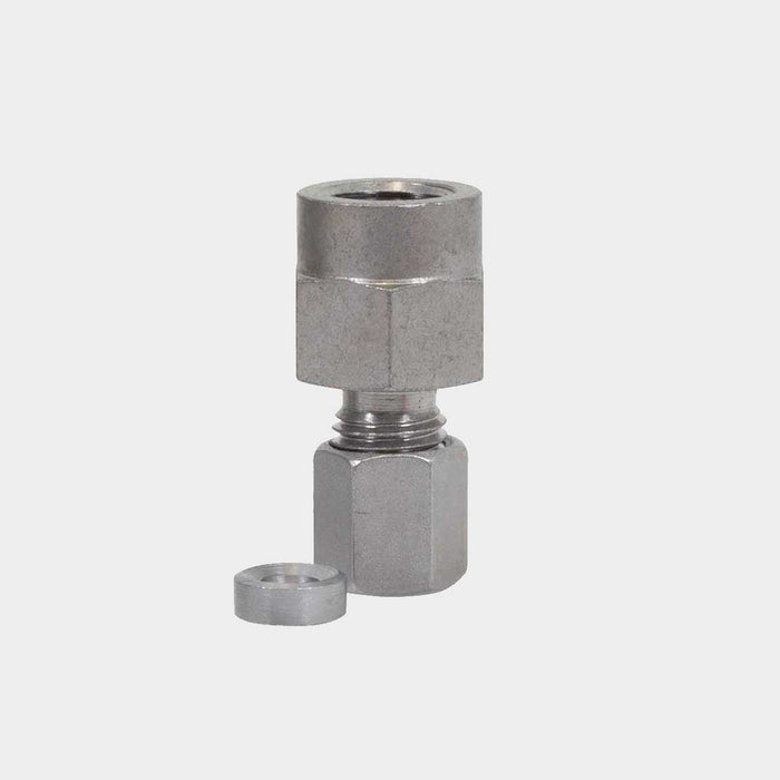 MAV 6L R1/4"IG Manometer-Aufschraubverschraubung Stahl verzinkt