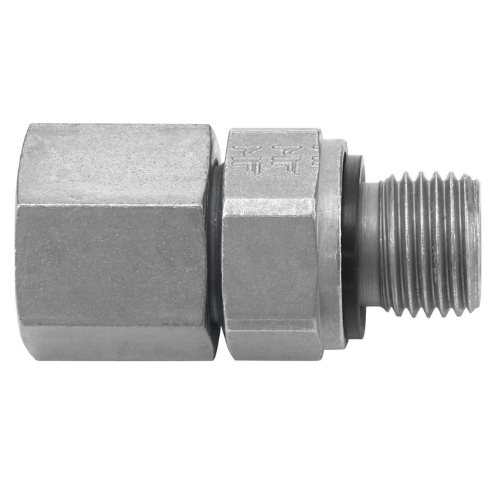 EGE 10 LR 1/4 WD verzinkt Gerade einstellbare Verschraubung