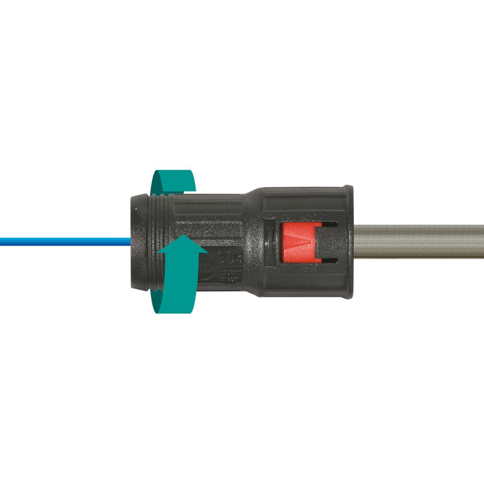 Dreifachdüse 045 1/4IG Blau