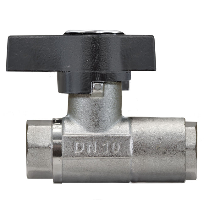 Kugelhahn 3/8"IG Flügelgriff 210 Bar