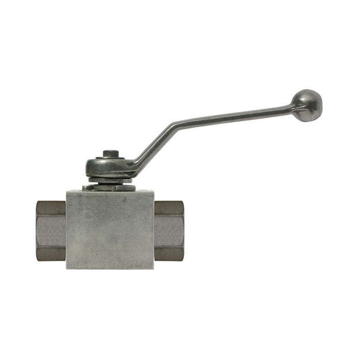 Dreiwegehahn 1/2 IG 500 Bar Verzinkt