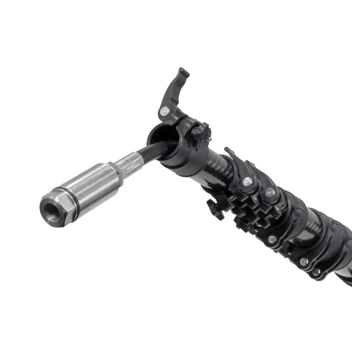 Teleskoplanze 11,5 M. Carbon, Pistole ST-602 E:3/8"IG : A:1/4"IG - 3K Carbon