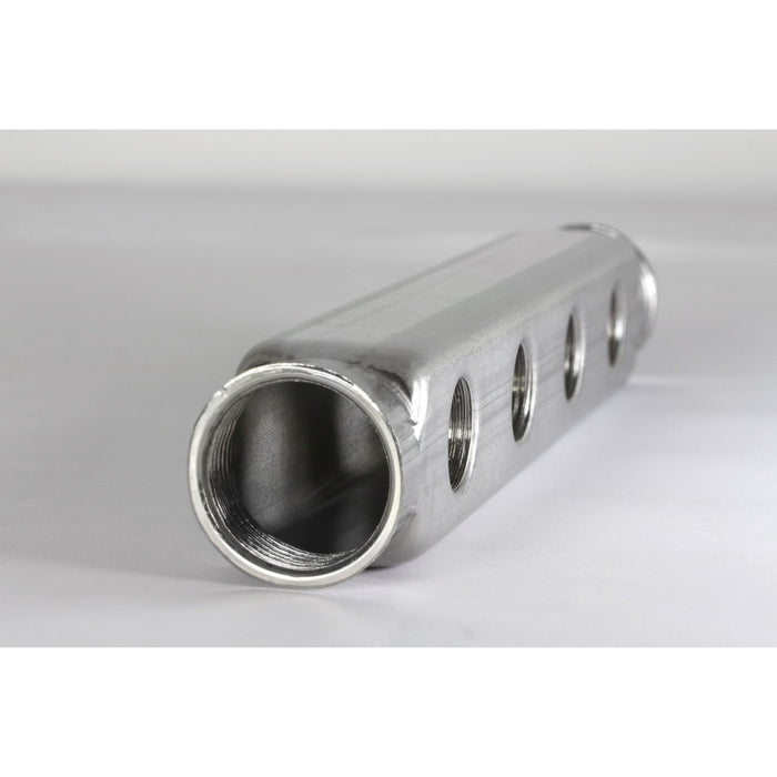 Verteilerleiste 2x1"IG-4x1/2"IG, Edelstahl