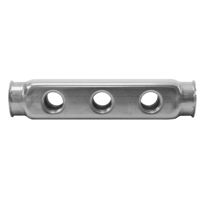 Verteilerleiste 2x1"IG-6x1/2"IG, Edelstahl