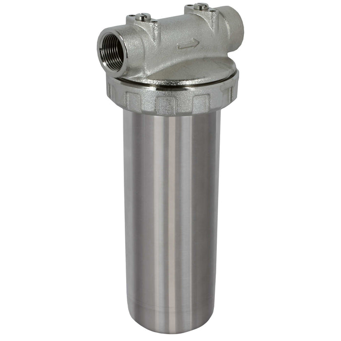 Filtergehäuse 9-3/4" 1"IG MS-Edelstahl