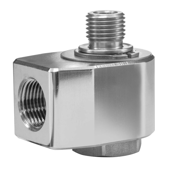Winkeldrehgelenk 3/8"IG:1/4"AG MOS max: 150 BAR - 90°C 30 U/min
