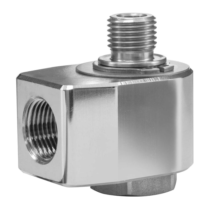 Winkeldrehgelenk 3/8"IG:1/4"AG MOS max: 150 BAR - 90°C 30 U/min