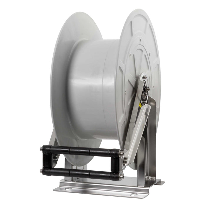 Schlauchaufroller 30 M. 1/2-1/2 IG VA/ABS Grau 300 bar