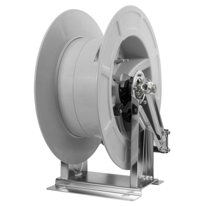 Schlauchaufroller 30 M. 1/2-1/2 IG VA/ABS Grau 300 bar