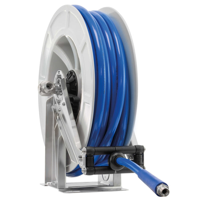 Schlauchaufr.grau PUReClean365+® 65 bar 24 M.blau 1/2"IG:1/2"AG