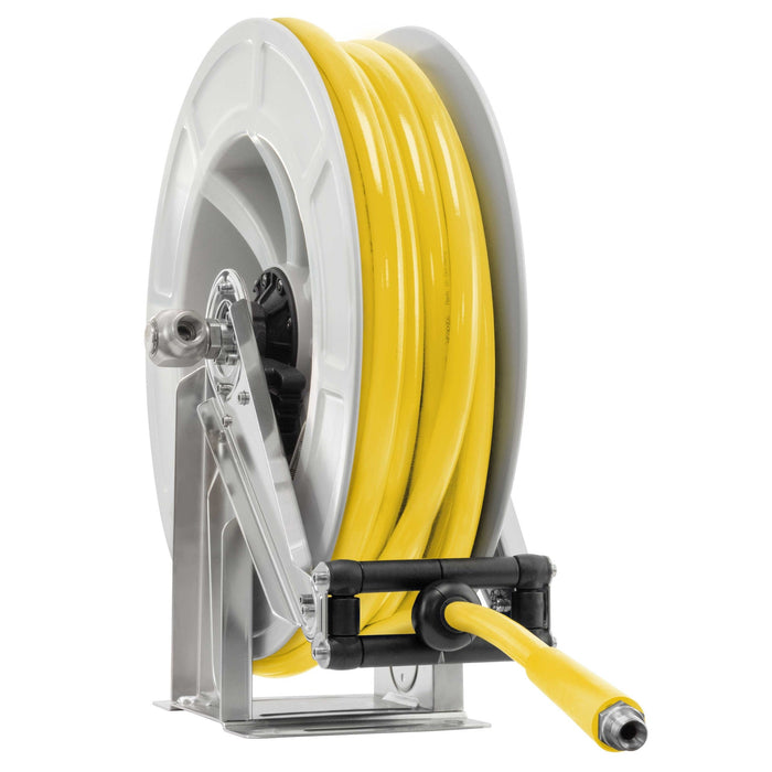 Schlauchaufr.grau PUReClean365+® 65 bar 24 M.gelb 1/2"IG:1/2"AG