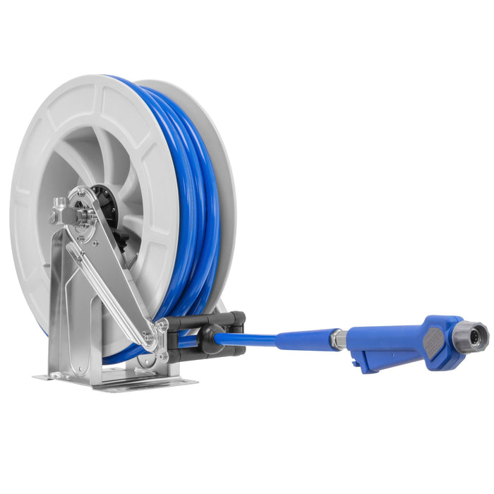 Schlauchaufr.grau PUReClean365+® 60 bar 24 M.blau 1/2"IG : Pistole ST-3225